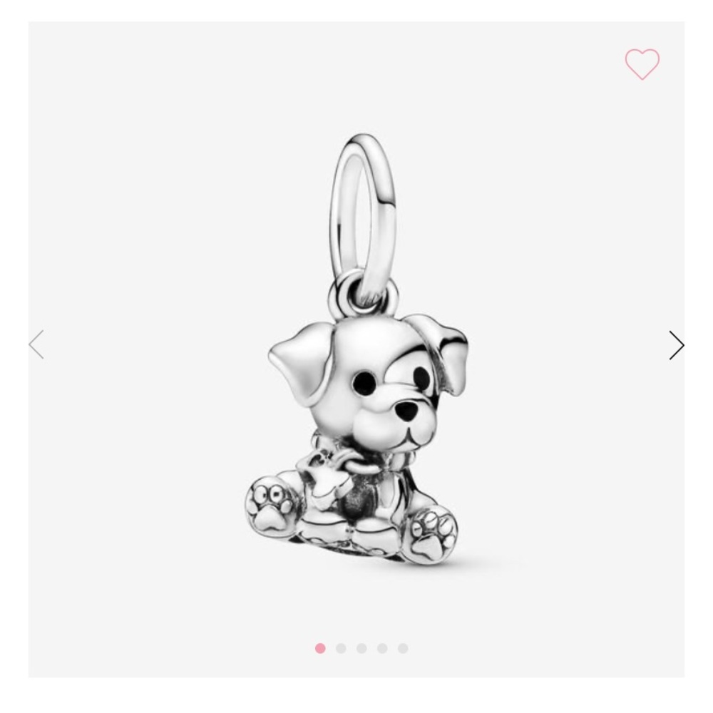 Pandora Labrador Puppy Dog Dangle Charm